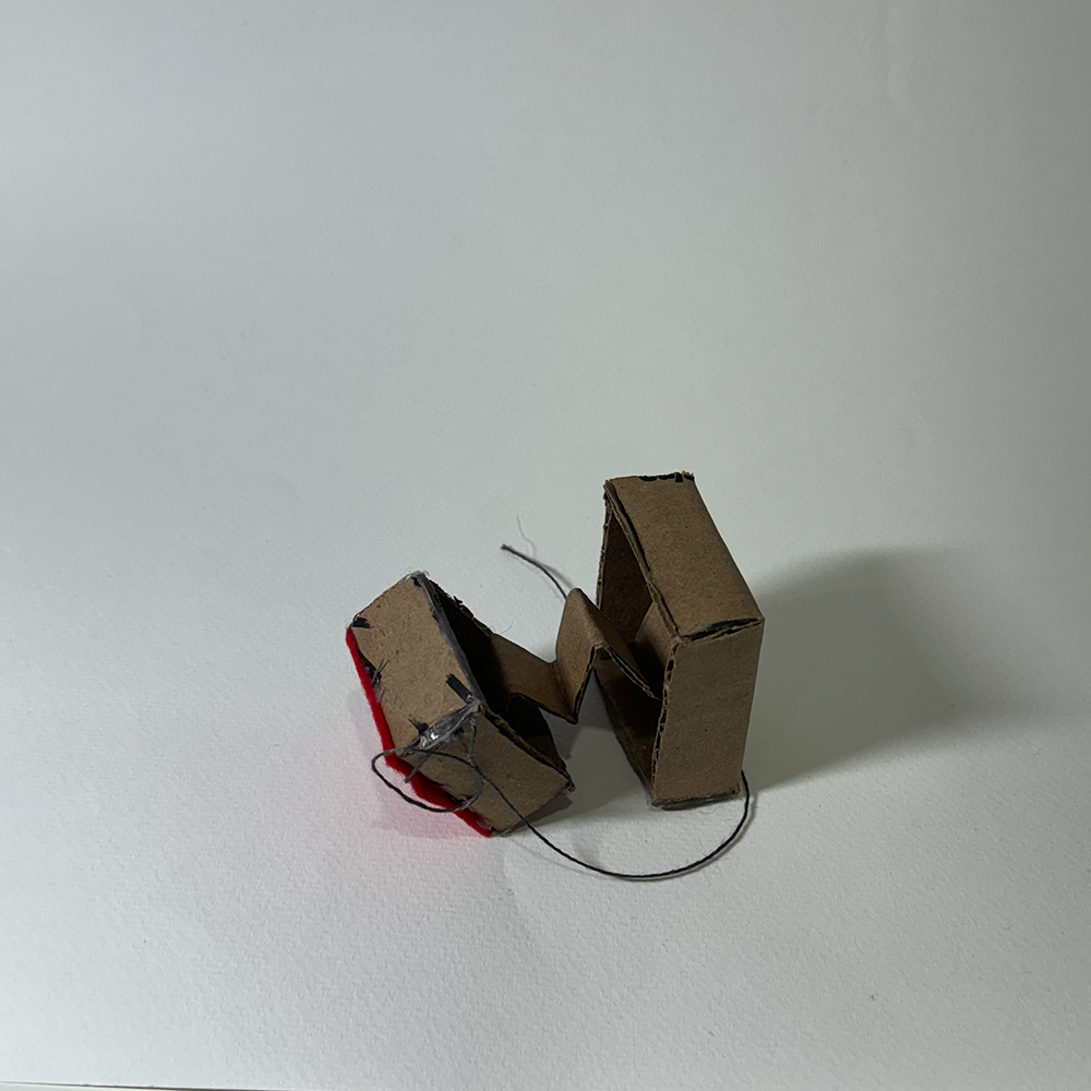 This is another angle of the inside of the keycap prototype.