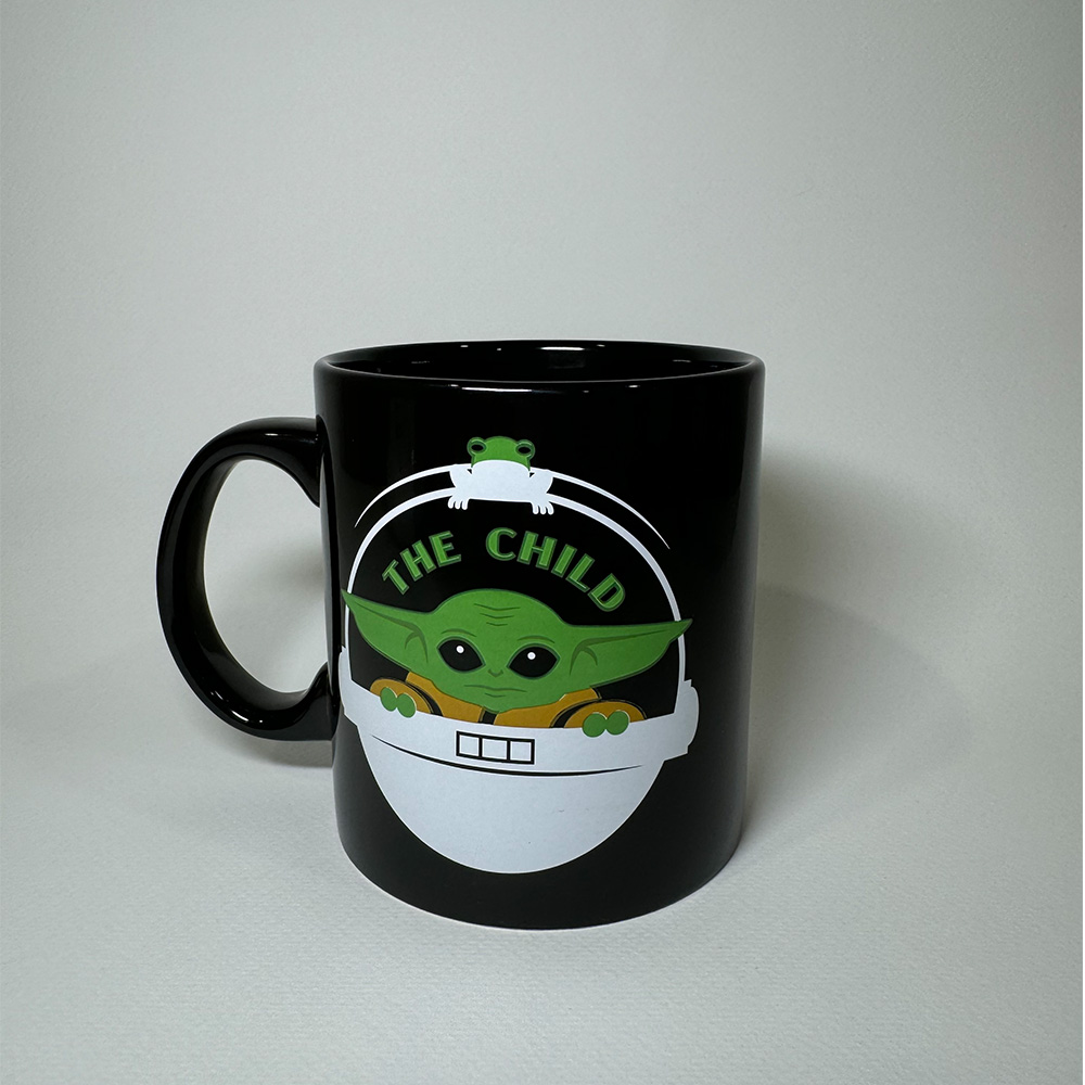 I centered the mug and put in on a slight 2/3 view.