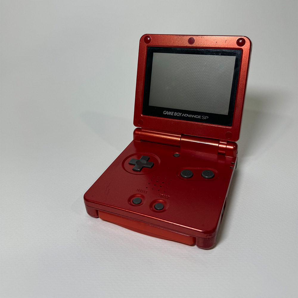 This is a photo of the Gameboy shell open. I also tried to follow the rule of thirds while taking this photo.