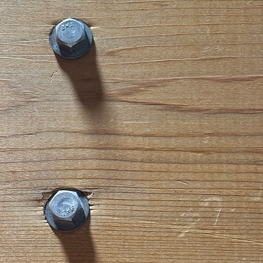 This is the wooden panneling in the SCAET building.